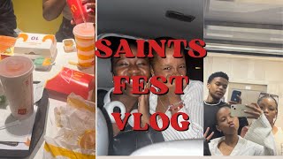 Saints fest vlogdaily vlognight in Rosebank [upl. by Rowley374]