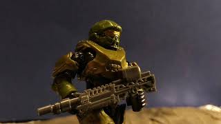 Evacuation point  a Halo Mega Construx Stop Motion Animation [upl. by Ayirp]