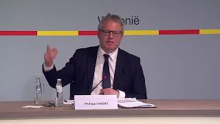 280423 Conférence de presse du Gouvernement wallon [upl. by Stein155]