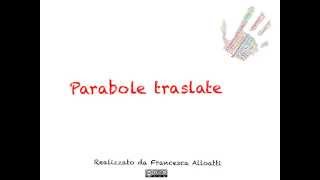 Parabole traslate [upl. by Juakn667]