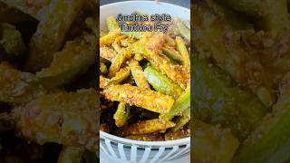 Andhra Style Dondakaya fry Tindora Fry  Kovakkai fry shorts [upl. by Kaleb]