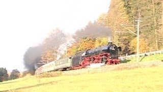 Dampfzüge auf der Albtalbahn [upl. by Fortunia30]