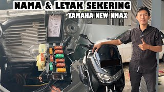 Mengulas Fungsi dan Letak Sekering di Yamaha All New Nmax 155 [upl. by Ankney]