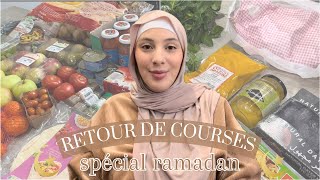 RAMADAN 2024 Retour de courses  idées de menus  repas amp organisation [upl. by Zeta]