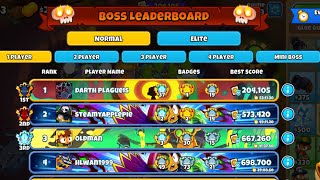 BTD6 Ranked Dreadbloon  My Heart Rate [upl. by Boiney]