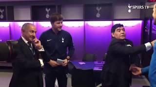 MARADONA LE ENSEÑA A HARRY KANE COMO DEFINIR [upl. by Simpson587]