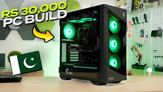 Rs 30000 Gaming PC in Pakistan  Best Budget Gaming PC Build in 30000  30K Gaming PC 2024 [upl. by Par]