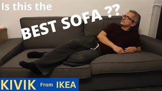 IKEA KIVIK sofa Assemble Guide and Review [upl. by Nedla]