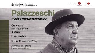 Palazzeschi nostro contemporaneo  prima sessione 21 novembre 2024 [upl. by Gradey]