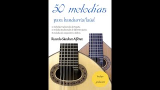 50 melodías para bandurrialaúd BANDURRIA CANCIONES [upl. by Panther550]