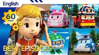 Robocar Poli  Best episodes English 60min with Opening  Kids animation [upl. by Takken]