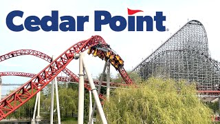 Cedar Point Full Park Walk Through with The Legend [upl. by Kcyred]