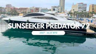 Yacht for sale SUNSEEKER PREDATOR 72 AYACHTS  BYV2410006 [upl. by Winshell907]