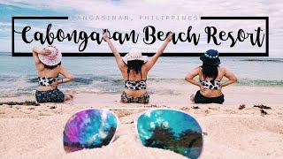 TRAVEL VIDEO Cabongaoan Beach Pangasinan  Feb 2017 [upl. by Kristien]