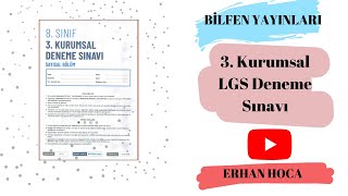 BİLFEN Yayınları Türkiye Geneli 3 Kurumsal LGS Deneme Sınavı [upl. by Brandon971]