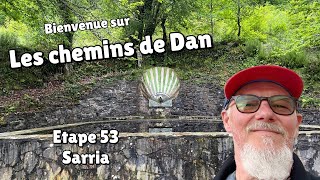 Sur les chemins de Compostelle étape 53mp4 [upl. by Phylis340]