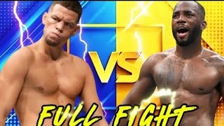 Leon Edwards vs Nate Diaz full fight Video UFC 263 [upl. by Kuehn]