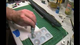 Revell German Uboat VIIC 1144 scale Part 20 [upl. by Auoz]