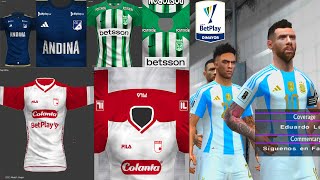 PES 6 PATCH 2024  Liga BetPlay Apertura 2024  PES 6 Colombia [upl. by Htebazile655]