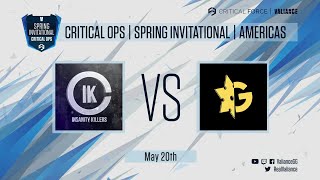 CRITICAL OPS  IK vs Gankstars  Grande Final [upl. by Okimuy]