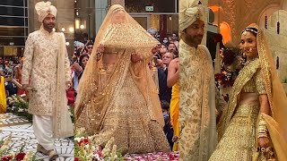 Ankita Lokhande Grand Entry At Her Wedding With Vicky Jain  Inside Video [upl. by Lucretia]