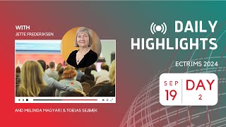 ECTRIMS 2024 Daily Highlights  Day 2 [upl. by Annora]