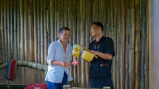 Country boy surprised to see a single old man visit after 39 years  foster father [upl. by Anetsirhc]