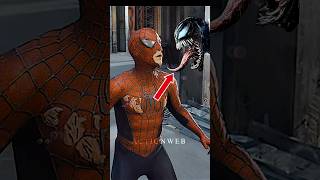 Venom Attack Tobey Spidey goblin bomb Weak SpiderMan hidden things shorts actionweb [upl. by Alleras]