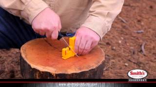 HowTo Use the Smiths Deluxe Knife amp Hook Sharpener [upl. by Krever951]