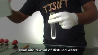 Chloride Identification Test  Anion  Salt Analysis [upl. by Aeki27]