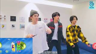 BTS dancing to “Con Calma” by Daddy Yankee [upl. by Nemad]