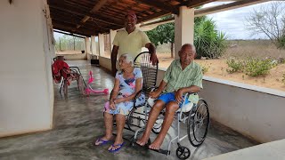 UMA PALESTRA COM DONA SINHÁ A ESPOSA DE SEU SEBASTIÃO MESTRE NO SÍTIO FLORESTA SERRITA PERNAMBUCO [upl. by Pilif]