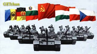 Lieder der Waffenbrüder  Songs of the Brothers in Arms East German Warsaw Pact Military Medley [upl. by Anirret291]