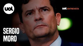 Sergio Moro fala de Lula Bolsonaro eleições Lava Jato e mais  UOL Entrevista 25042022 [upl. by Japheth881]