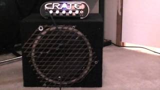 Crate CPB150 Power Block Stereo Guitar Amplifier [upl. by Nedrob]