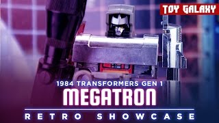 1984 Transformers Generation 1 Megatron  Retro Showcase 21 [upl. by Zabrina]