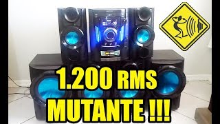 Micro System LG mcv904 1200 Rms  Mutante [upl. by Nnalatsyrc]