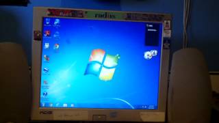 HP Pavilion A1410N  Final Update Windows 7 Installed [upl. by Eixid]