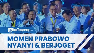 Momen Presiden Prabowo Ikut Nyanyi di Acara GSN Langsung Berjoget saat Dinyanyikan Lagu India [upl. by Neerual]