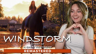 NEW STUNNING HORSE GAME Windstorm Remastered  Pinehaven [upl. by Tterraj]