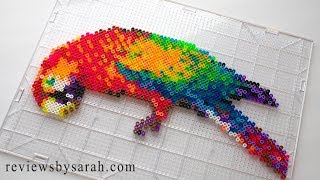 Perler Beads for Beginners  How to Create Bead Designs and Iron Them to Melt and Fuse [upl. by Eneja]