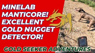 Minelab Manticore Excellent Gold Nugget Detector [upl. by Novi]