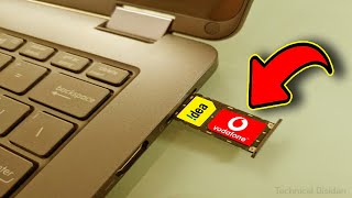 How to Use SIM Card In Laptop and PC  How to Install SIM Card In Laptop and PC Any LaptopPC [upl. by Iad]