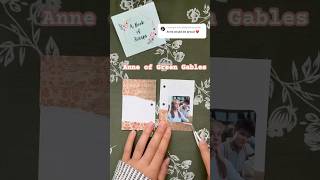 ASMR Mini Anne of Green Gables Scrapbook Page asmr scrapbooking mini anneofgreengables movie [upl. by Notyad802]