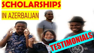 Azerbaijan Government Scholarship Testimonials [upl. by Nava]