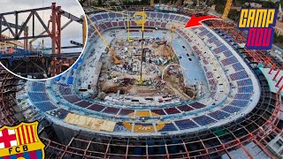 Camp Nou construction Update – Big Changes in North Goal Zone amp VIP Areas Dec 11 2024 [upl. by Bern550]