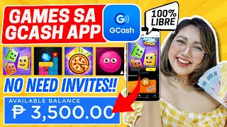 MAY GAMES NA SA GCASH APP KUMITA AKO P3500 AGAD NO NEED INVITES WALANG PUHUNAN 100 LEGIT [upl. by Jordanna850]