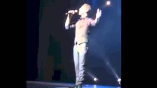 Harrison Craig sings You Raise Me Up at The Voice Kids Sydney concert [upl. by Jahdiel]