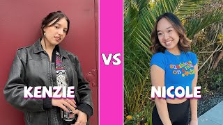 Mackenzie Ziegler Vs Nicole Laeno TikTok Dances Compilaiton [upl. by Crooks]