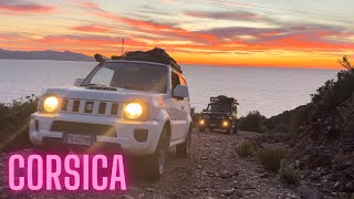 CORSICA OFFROAD  SUZUKI JIMNY [upl. by Taryne]